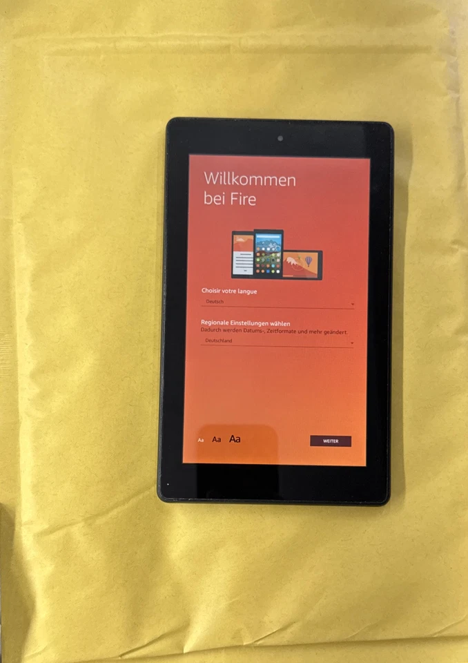 Amazon Kindle Fire 7" Tablet 8GB Wi-Fi (7th Gen) 2017 Model! Black-SR043KL - Image 2 of 4