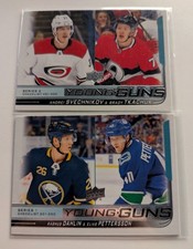 2018-19 Young Guns Checklist LOT - SVECHNIKOV, DAHLIN, TKACHUK, PETTERSSON