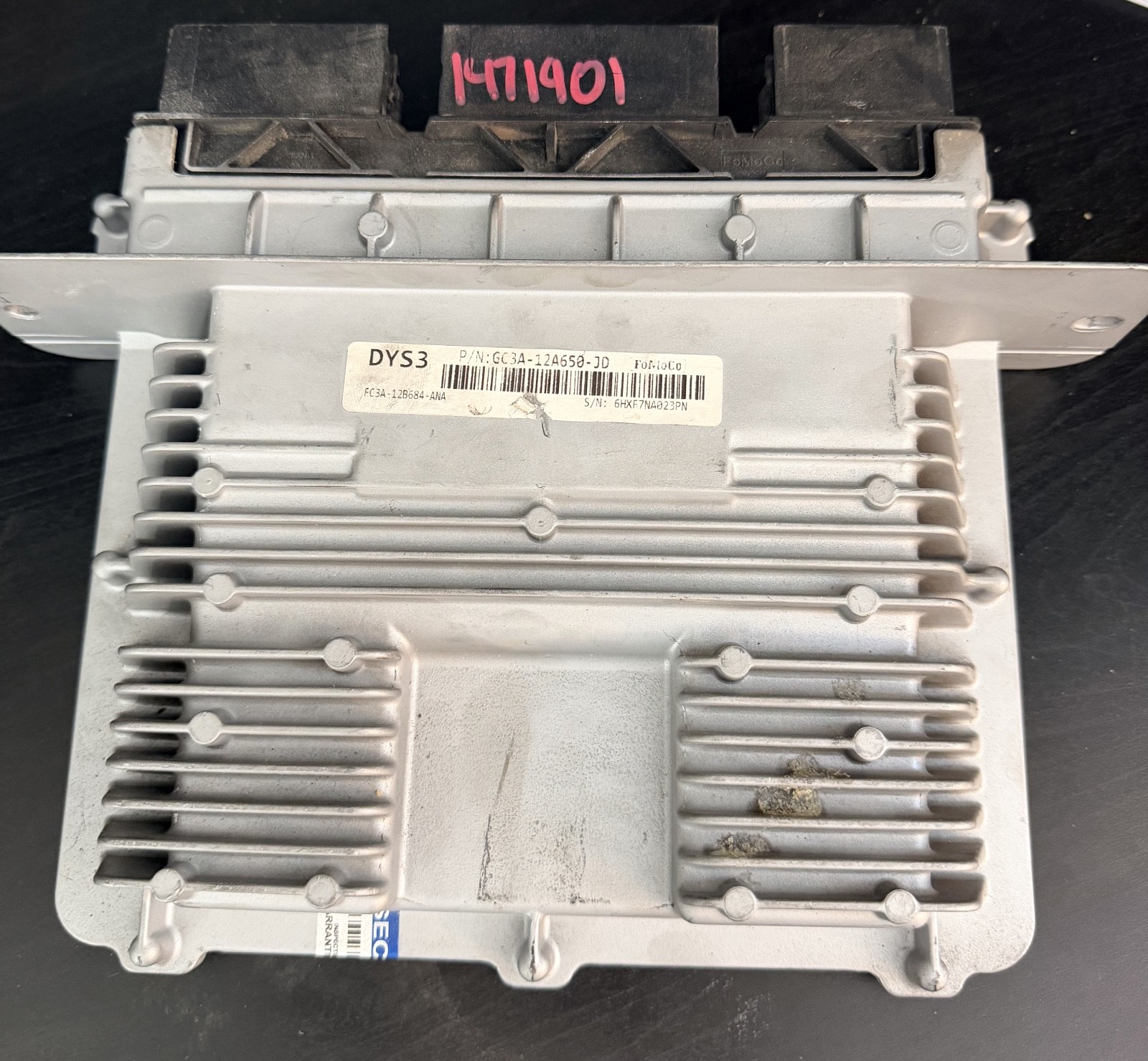 Engine Computer ECM 2016 Ford Truck Diesel GC3A-12A650-JD DYS3