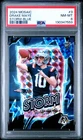 2024 PANINI MOSAIC STORM BLUE #3 DRAKE MAYE ROOKIE RC 54/99 PSA 8