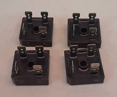 Lot of 4 MDA990-6 Bridge Rectifiers with Spade Lugs - New Old Stock