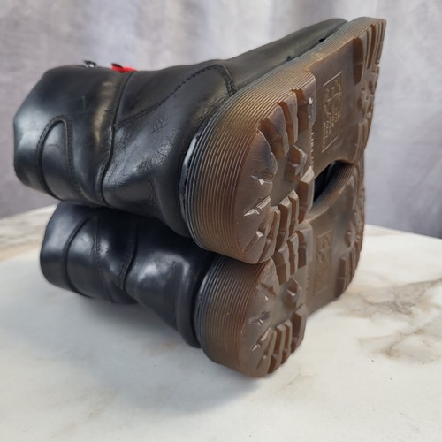 Vintage Dr Martens 8117 Hiker Boots Men's Size US 10 UK 9 Black - Picture 11 of 17