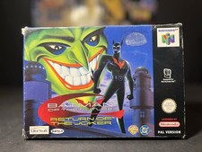 ebay® Auktion 267535864008 | NINTENDO 64 || BATMAN OF THE FUTURE RETURN OF THE JOKER IN OVP + ANLEITUNG | N64 Thumbnail of ebay® auction 267535864008 | NINTENDO 64 || BATMAN OF THE FUTURE RETURN OF THE JOKER IN OVP + ANLEITUNG | N64