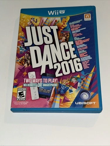 Just Dance 2016 (Nintendo Wii U, 2015) No Manual Tested And Working