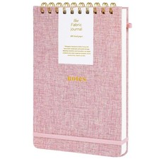 A5 Top Spiral Notebook Hardcover Journal 160 Pages 100 GSM Thick Paper W