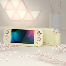 Protective Case w/ Screen Protector  Thumb Grip Caps For Nintendo Switch Lite