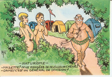 MAT carte postale Humour  ILLUSTRATEUR   Naturisme (camp nudistes)/ed.G.Picard