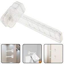  Portant Vetement Pliable Étendoir À Linge Ventouse Porte-vêtements