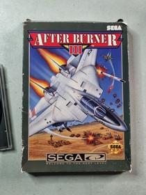 AFTER BURNER III (Sega CD, 1993) VINTAGE Box TESTED 