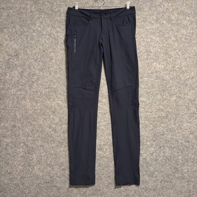 Lululemon Athletica Pants Womens Size 6 Blue Slim Tapered Zip Pocket Travel