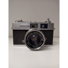 Konica Auto S2 Hexanon 45mm f/1.8 Rangefinder 35mm Film Camera 0381