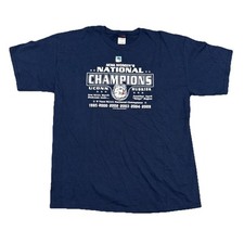 Vintage Y2K NCAA Women  s National Champions Uconn Huskies Graphic Shirt XL