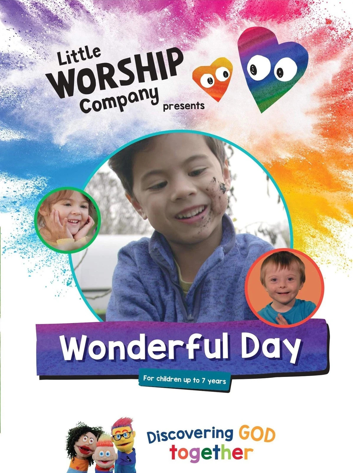 Little Worship Company Wonderful Day DVD, Discovering God Together, 60 Mins