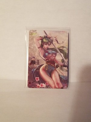 Lyn Fire Emblem Waifu Anime Card ACG Goddess Holo Double Sided