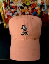 Disney Minnie Mouse Pink Baseball Cap Hat - Walt Disney World Original Adult