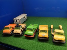 5x Siku Unimog Konvolut Bauwagen Post v361 Ruthmann 