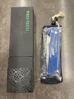 Protech Mordax MX105 MagnaCut Blade Blue Gridlock Textured Handle