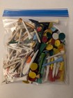 Vintage Golf Tee Lot Advertising Pencils Markers Divot Tools Bank Michigan — photo 7