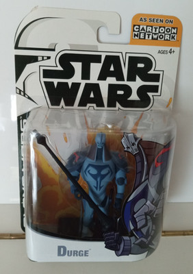 Star Wars Hasbro 2005 Clone Wars Cartoon Network Durge