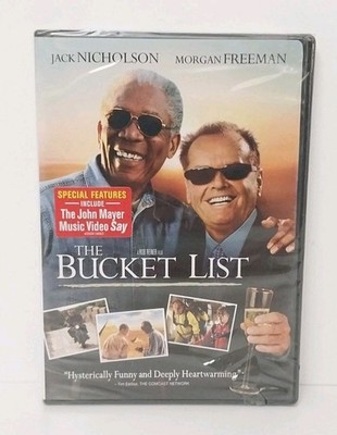 The Bucket List - DVD - Jack Nicholson Morgan Freeman Brand -Factory Sealed 