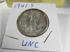 UNCIRCULATED 1941 S WALKING LIBERTY HALF DOLLAR