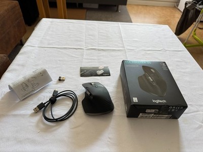 Logitech MX Master 3S Kabellose Maus USB-C OVP Bluetooth Logi Adapter