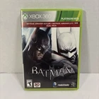 Batman: Arkham Asylum Batman: Arkham City Dual Pack For Xbox 360 Very Good 4E