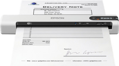 Epson Scanner WorkForce DS-80W - Handy-Scanne - WLAN-Schnittstelle - Akku