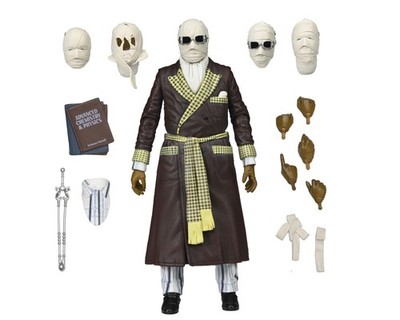 Universal Monsters Ultimate Invisible Man Kemp House Color Toy figure NECA 48573