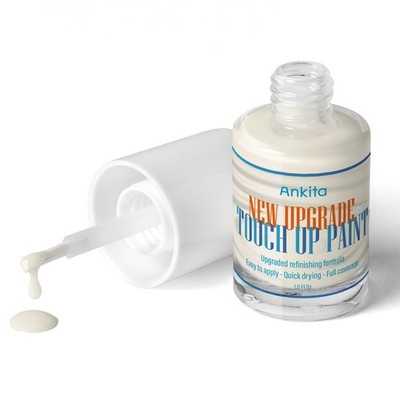 Porcelain Sink Touch Up Paint, High-Gloss Porcelain Repair Kit White & Applia...