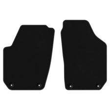 Velours Fußmatten für Skoda Fabia II Bj. 2007 - 2014 Neu Automatten VORNE ALPS