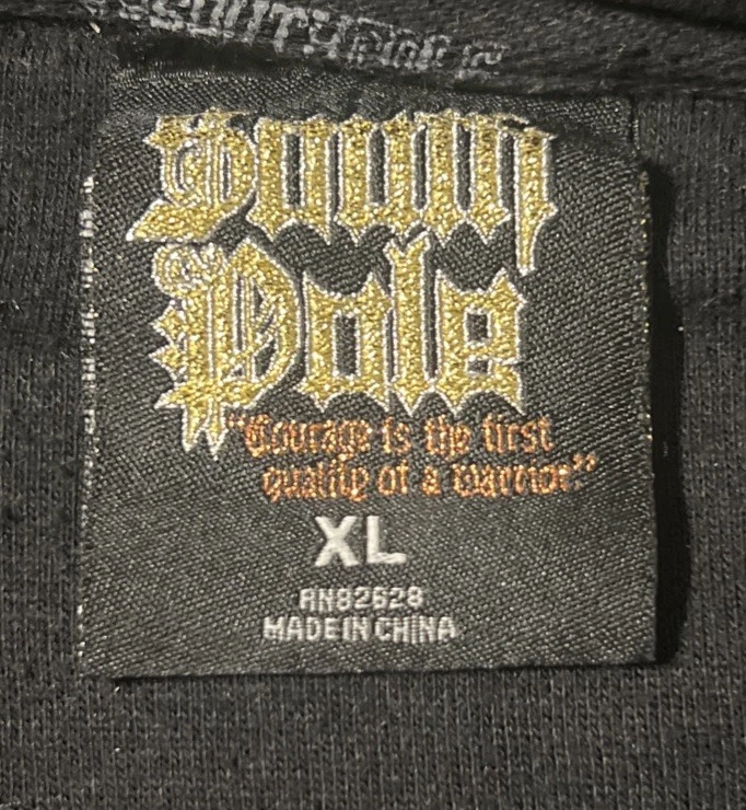 Sudadera Southpole Fleur de Lis Cremallera Completa XL Negra con Capucha Jessie Pinkman Y2K Foto 4 de 4