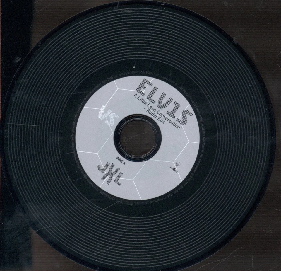 Elvis Gegen Jxl Ein Wenig Weniger Gespräch CD Europa Rca 2005 Single Mit Innen - Bild 3 von 3