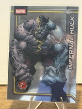 2026 Topps Chrome Marvel Comics #54 Infernal Hulk
