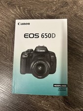 eos 650d nederlands manual
