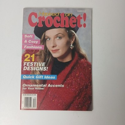 Hooked on Crochet Magazine November/December 1990 Issue #24 Soft & Cozy Fashions
