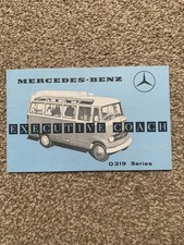 Mercedes-Benz Executive Coach (0319) Sales Brochure late 1950s English