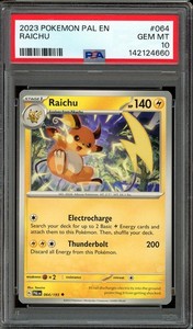 Psa 10 Raichu | eBay