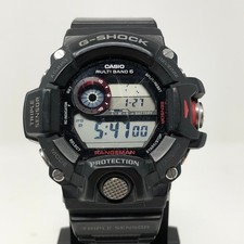 Casio GW9400-1 G-Shock Rangeman Black Red Digital Dial Resin Band Men Watch RUNS