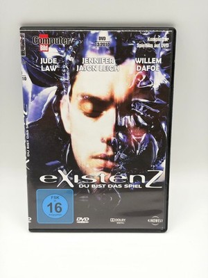eXistenZ DVD Jude Law Jennifer Jason Leigh Cronenberg Sci-Fi FSK 16