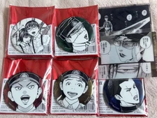 Lychee Light Club Pin Badge & Clear Card  Opened, Good Cond.  Rare