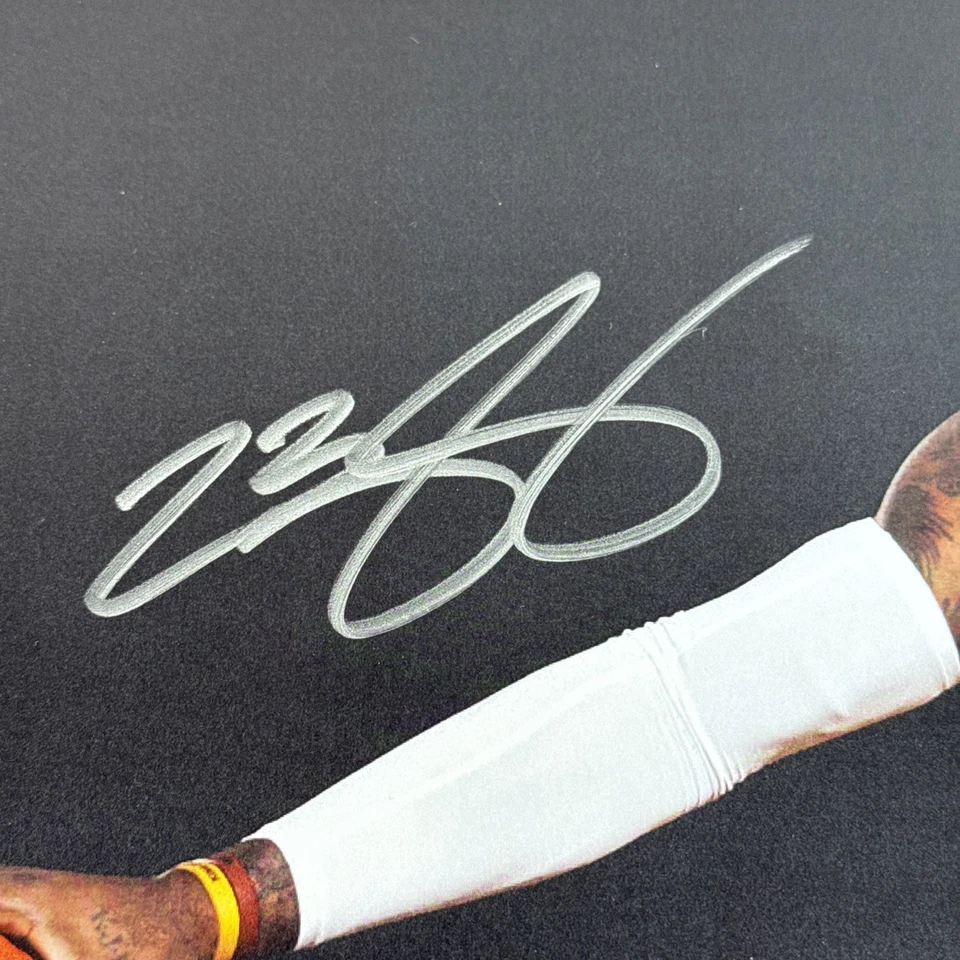 Lebron James Signed Photo Autographed Cleveland Cavaliers 11x14 Photograph COA  - Image 3 of 4