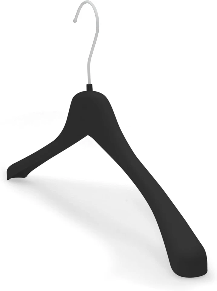 Grucce Appendiabiti per Camicie Magliette Appendini Plastica Salvaspazio Antisci - Immagine 2 di 4