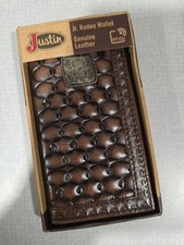 TOOLED JUNIOR RODEO WALLET by JUSTIN BOOTS