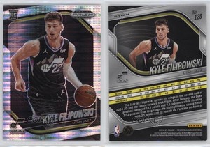 2024-25 Panini Prizm Black Pulsar Prizm Kyle Filipowski #125 Rookie RC