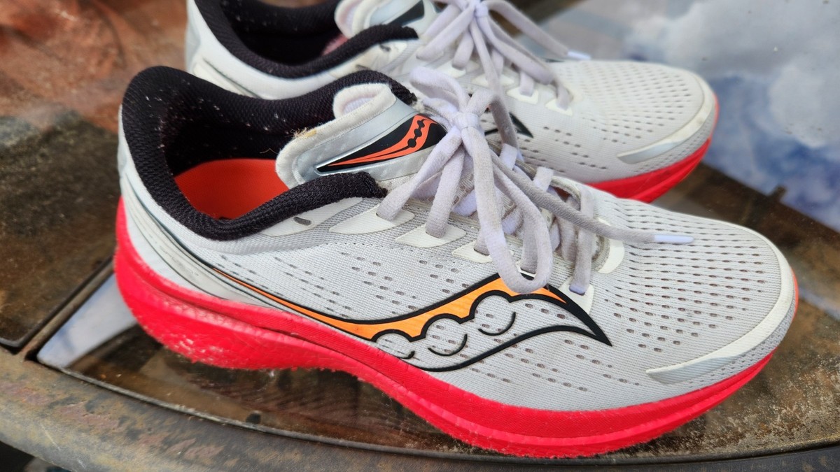 Saucony Endorphin Speed 3 Mens Running Shoes White Vizi Red S21007-97 Size 9.5 Saucony Men main image 4