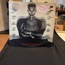 GRACE JONES WARM LEATHERETTE LP VINYL VGC+
