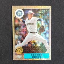 2022 Topps Update Series 1987 Chrome Mojo George Kirby RC #T87C-45 Mariners
