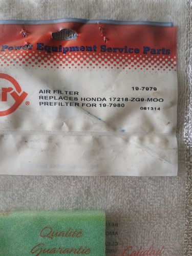 Rotary Ersatz Honda Luftfilter 17218-ZG9-M00 von Rotary 19-7979 - Bild 2 von 2