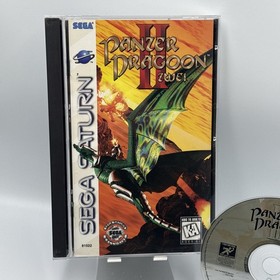 Panzer Dragoon II Zwei (Sega Saturn, 1996) CIB Tested & Working VGC
